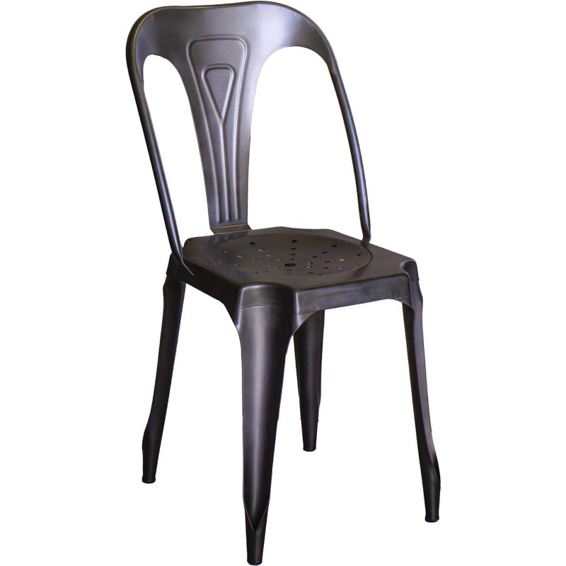 Chaise Vintage en métal
