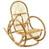 Rocking chair enfant en rotin naturel Rodéo