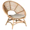 Fauteuil en rotin naturel  ajouré