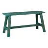 Banc en acajou teinté