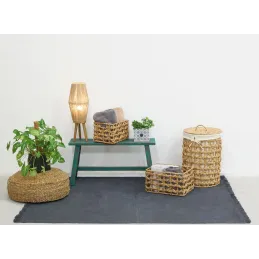 Banc en acajou teinté