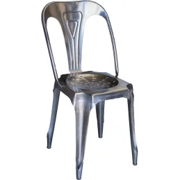 Chaise Vintage en métal