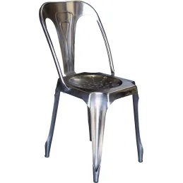 Chaise Vintage en métal