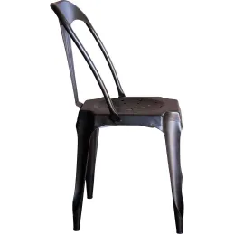 Chaise Vintage en métal