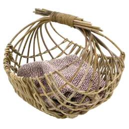 Panier arrondi ajouré en poelet