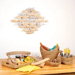 Banc de poissons en albasia