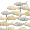 Banc de poissons en albasia