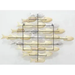 Banc de poissons en albasia