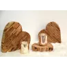 Cœurs à poser en bois (lot de 3)