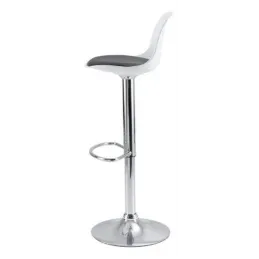 Tabouret de bar Gaëlle blanc (Lot de 2)