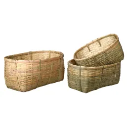 Corbeilles en bambou naturel