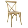 Chaise en orme empilable Bistro