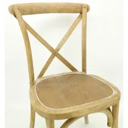 Chaise en orme empilable Bistro