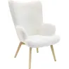 Fauteuil cosy imitation fourrure Helsinki