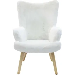 Fauteuil cosy imitation fourrure Helsinki