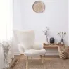 Fauteuil cosy imitation fourrure Helsinki