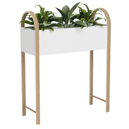 Jardinière surélevée en bois et métal Grove