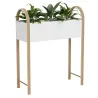 Jardinière surélevée en bois et métal Grove