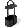 Bout de canapé design range magazine et tablette Hub