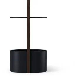 Bout de canapé design range magazine et tablette Hub