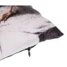 Coussin imprimé oiseaux sur branche 45 cm