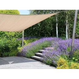 Voile d'ombrage rectangulaire 3 x 5 m Coolfit