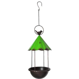 Mangeoire à suspendre parapluie vert 20 cm