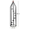 Colonne bougeoir en fer  8 bougies
