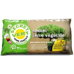 Terreau bio secret terre végétale 40 litres