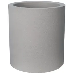Pot en plastique rond aspect granit 40 cm