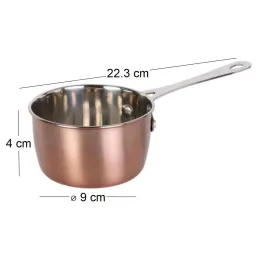 Poelon de présentation individuel 9 cm