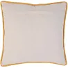 Coussin patchwork en tissu déhoussable 40x40 cm