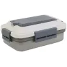 Lunch box avec plateau compartimenté et fourchette
