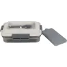 Lunch box avec plateau compartimenté et fourchette