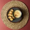 Set de table en jonc de mer tressé
