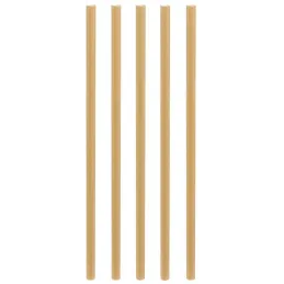 Pailles imprimées fantaisies en papier (Lot de 50)