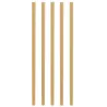 Pailles imprimées fantaisies en papier (Lot de 50)