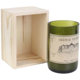 Bougie senteur bois de Santal en coffret oenologie
