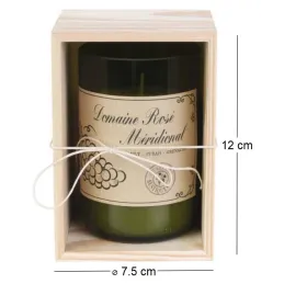 Bougie senteur bois de Santal en coffret oenologie