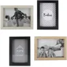 Cadres photos en bois  (Lot de 4)