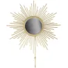 Patère filaire décorative en métal doré (Lot de 3)