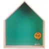 Etagères en bois maison Monsieur Madame (Lot de 2)