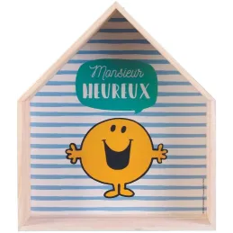 Etagères en bois maison Monsieur Madame (Lot de 2)