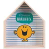 Etagères en bois maison Monsieur Madame (Lot de 2)