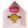 Etagères en bois maison Monsieur Madame (Lot de 2)