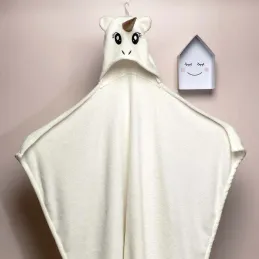 Plaid enfant en polyester Licorne