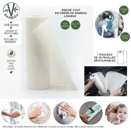 Essuie-tout réutilisable Eco concept