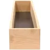 Rangement en bois pour tiroir fond noir