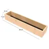 Rangement en bois pour tiroir fond noir