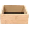 Rangement en bois pour tiroir fond noir